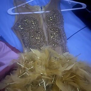 Prom dress and red bottoms only wore once